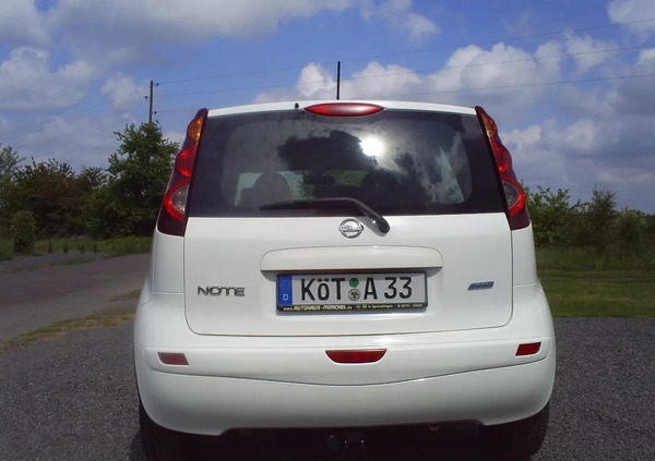 Nissan Note cena 17900 przebieg: 179432, rok produkcji 2011 z Sulechów małe 56